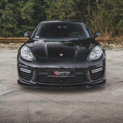 Alternative view of Front Splitter V.1 Porsche Panamera Turbo 970 Facelift