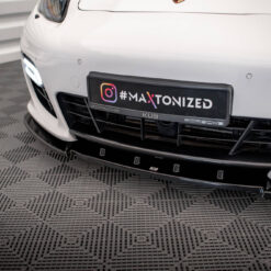 Alternative view of Front Splitter V.1 Porsche Panamera Turbo Sport Design Package 970
