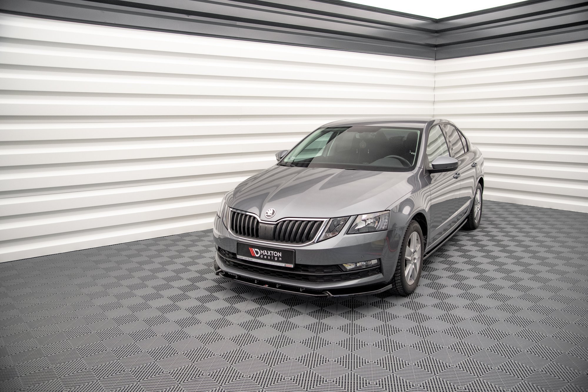 Front Splitter V.1 Skoda Octavia Mk3 Facelift - Image 2
