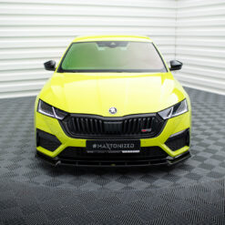 Alternative view of Front Splitter V.1 Skoda Octavia RS Mk4