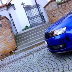 Alternative view of Front Splitter V.1 Skoda Rapid
