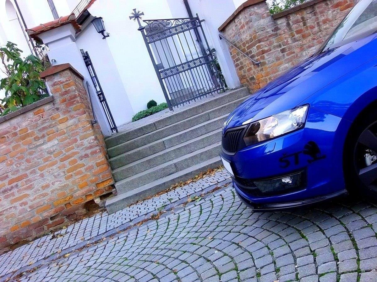 Front Splitter V.1 Skoda Rapid - Image 2