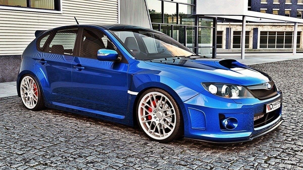 Front Splitter V.1 Subaru Impreza WRX STI MK3 Facelift - Image 2