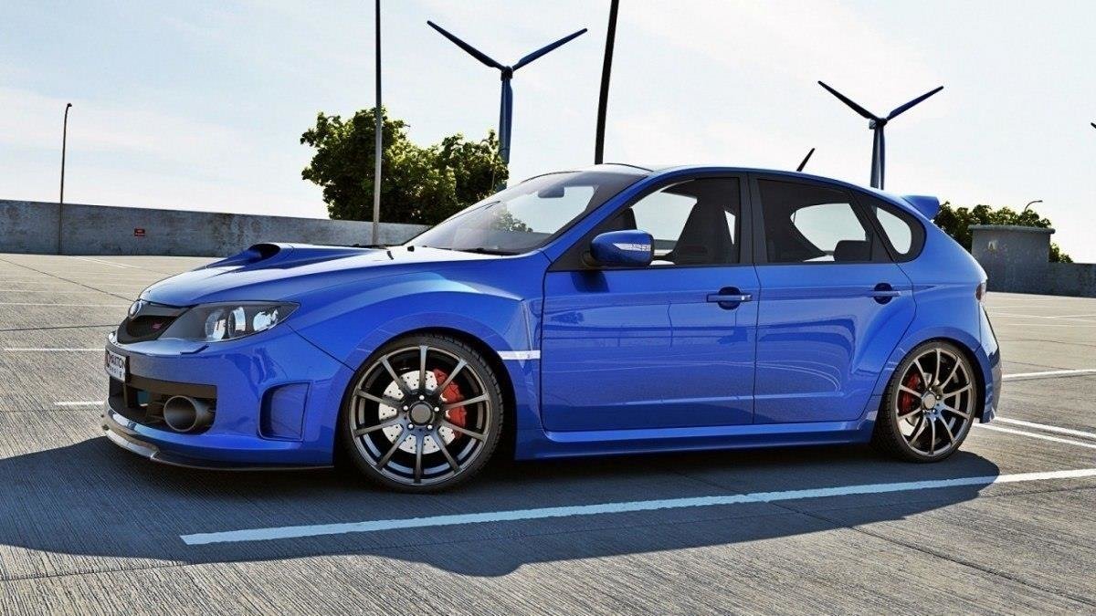 Front Splitter V.1 Subaru Impreza WRX STI Mk3 - Image 2