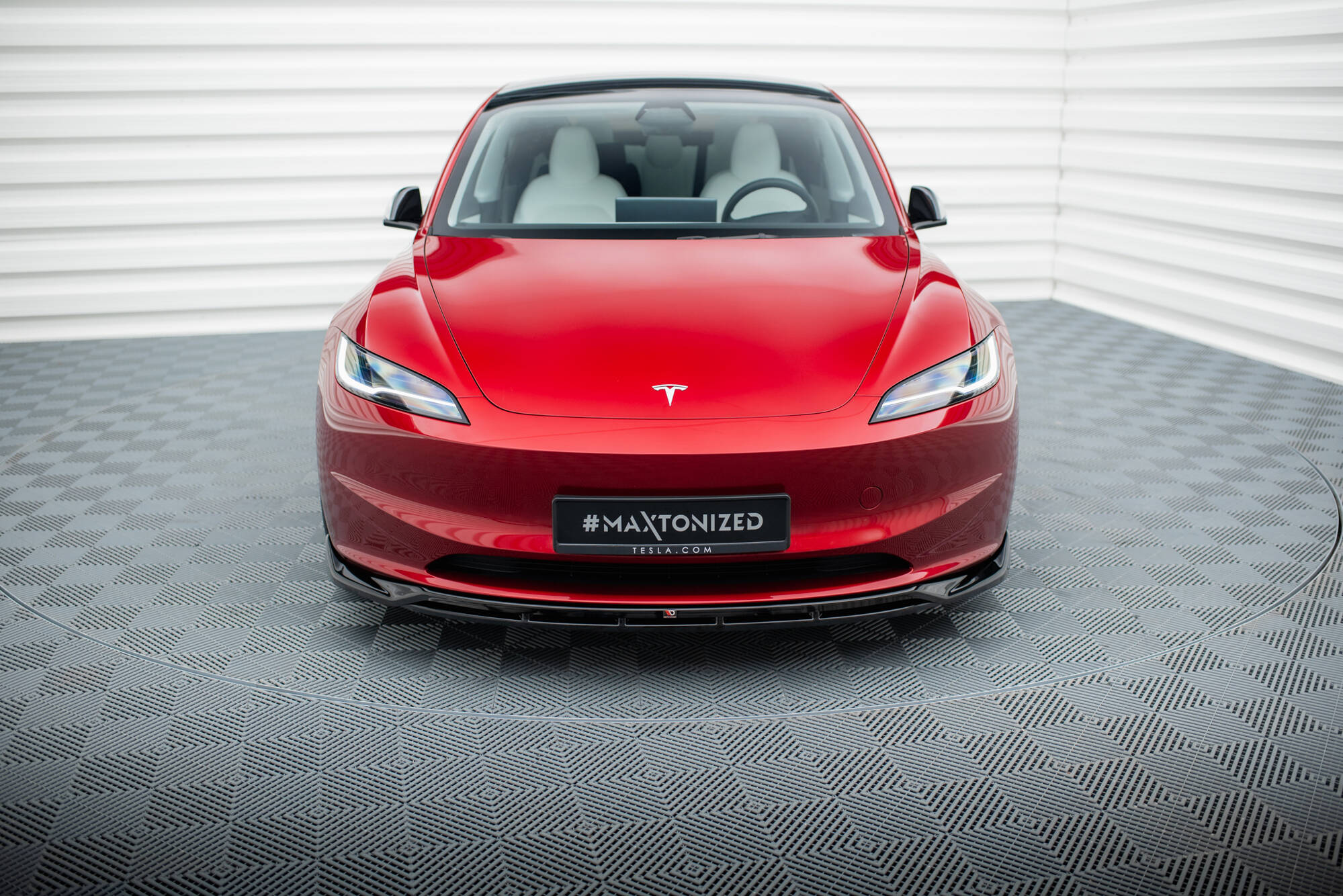 Front Splitter V.1 Tesla Model 3 Project Highland(Facelift) - Image 3