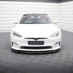 Alternative view of Front Splitter V.1 Tesla Model S Plaid Mk1 Facelift