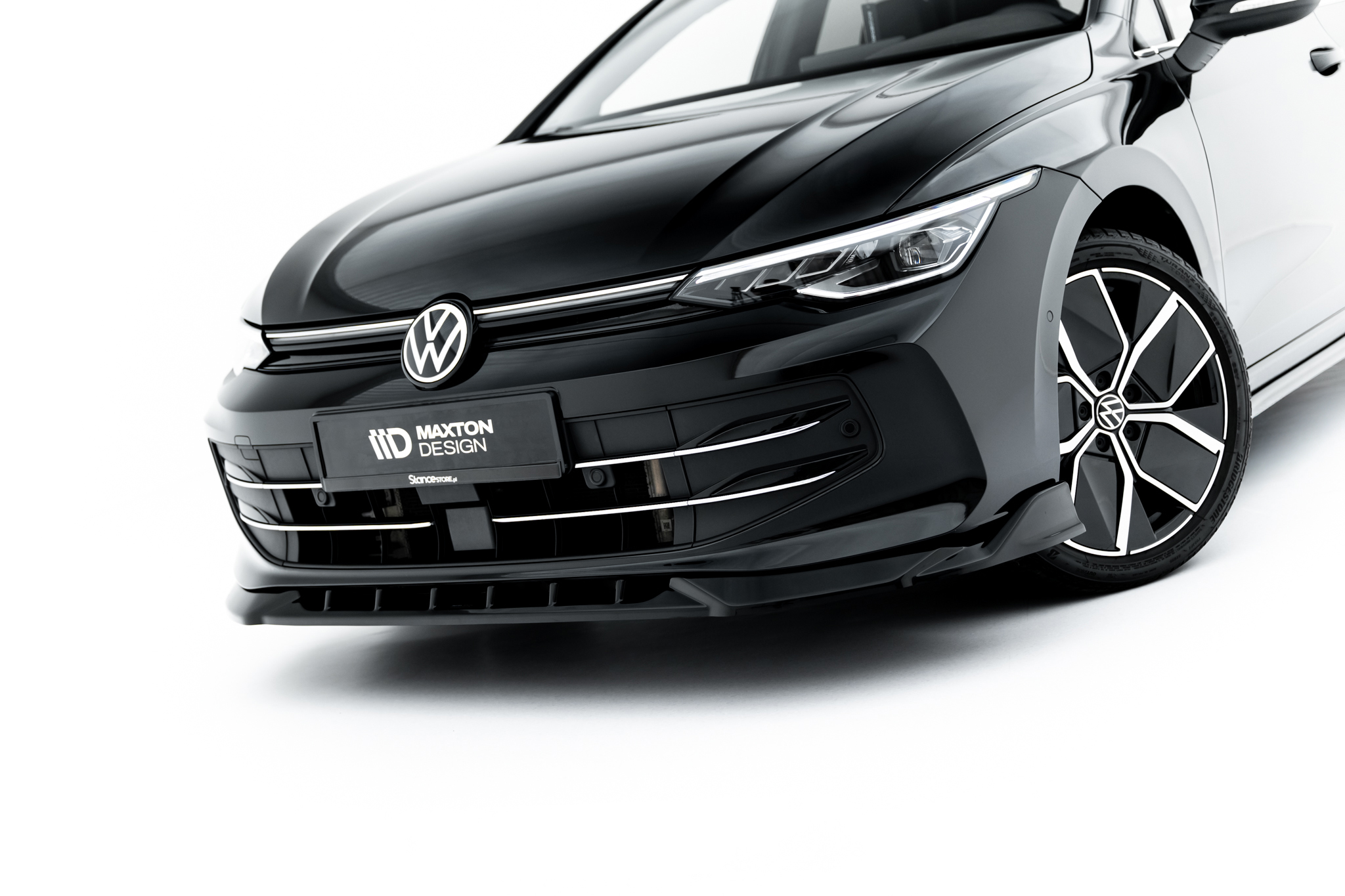 Front Splitter V.1 Volkswagen Golf Mk8 Facelift - Image 2