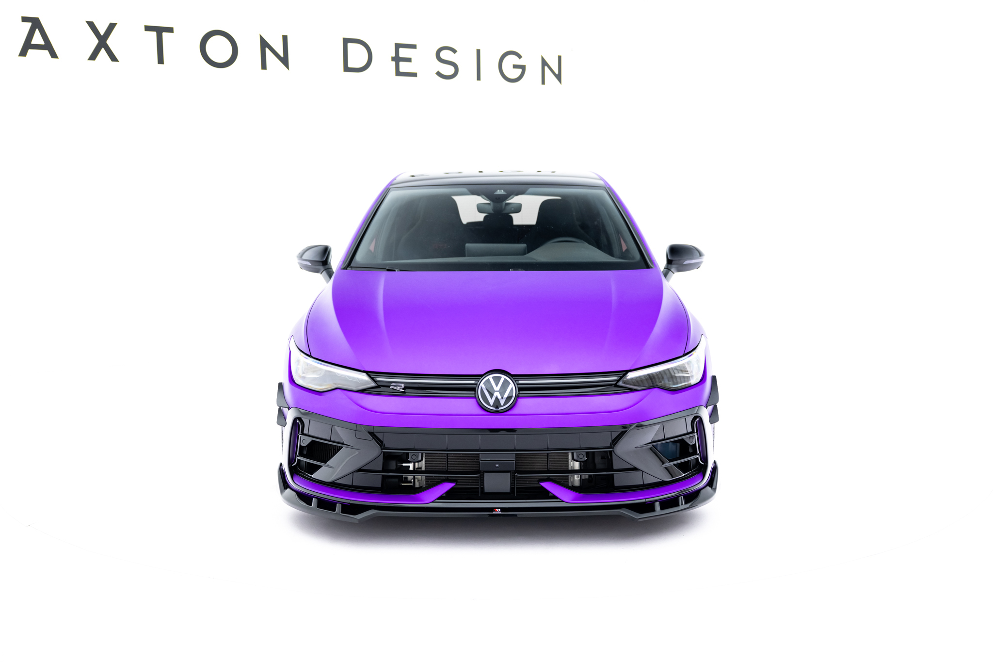 Front Splitter V.1 Volkswagen Golf R Hatchback Mk8 Facelift - Image 2
