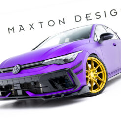 Front Splitter V.1 Volkswagen Golf R Hatchback Mk8 Facelift