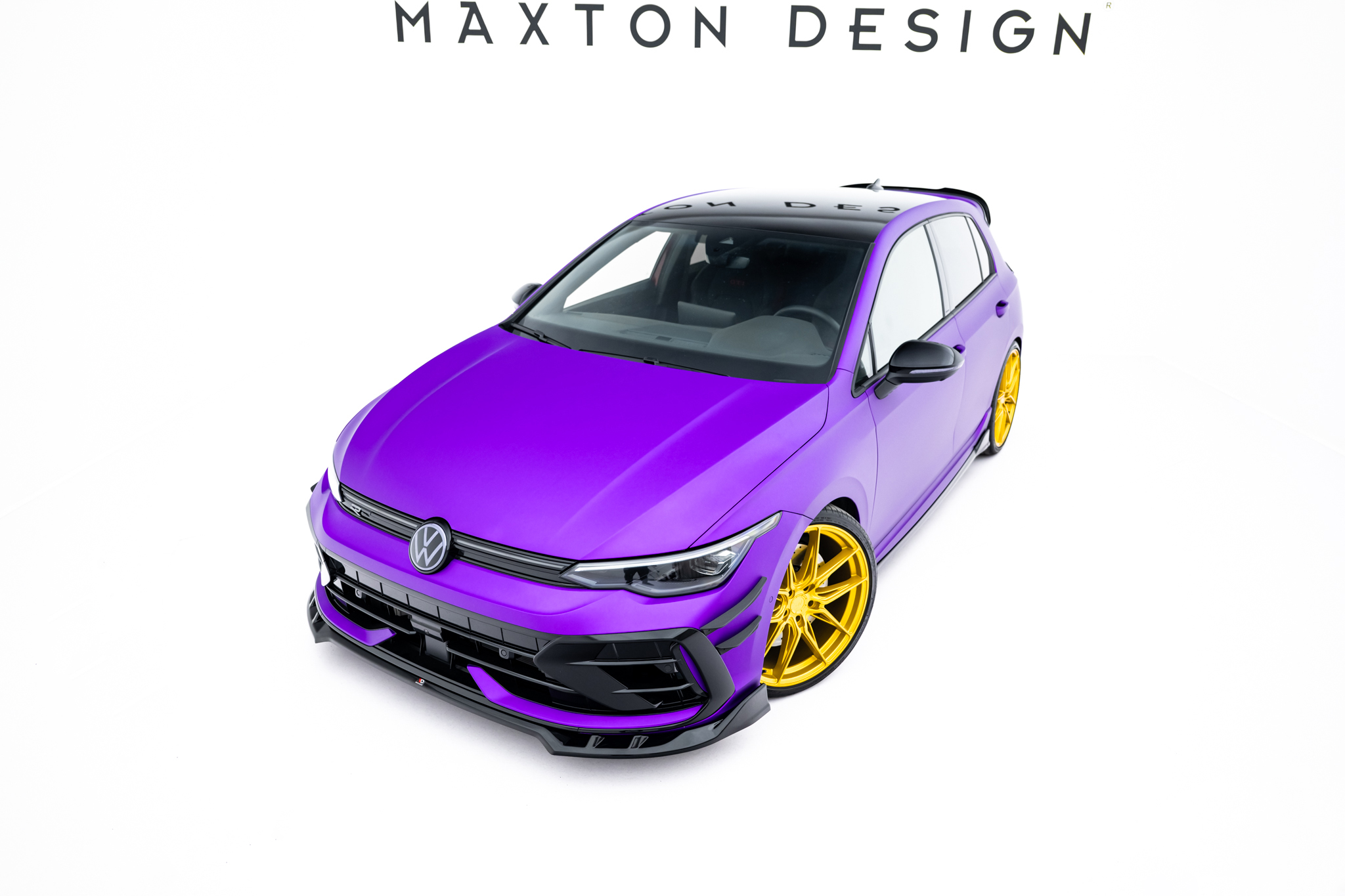 Front Splitter V.1 Volkswagen Golf R Hatchback Mk8 Facelift - Image 4