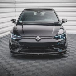Alternative view of Front Splitter V.1 Volkswagen Golf R Mk8