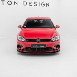 Alternative view of Front Splitter V.1 Volkswagen Golf R / R-Line Mk7 Facelift