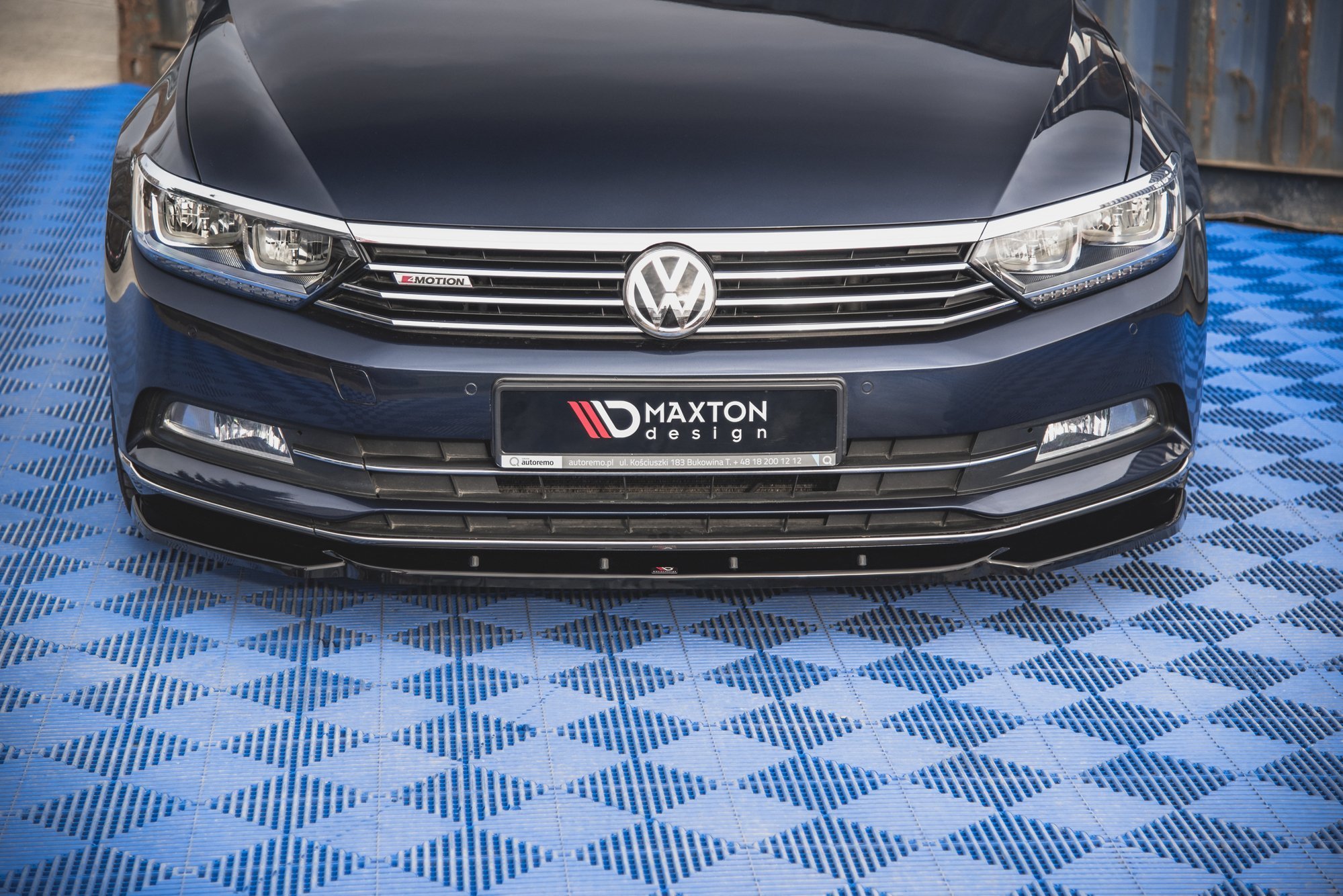 Front Splitter V.1 Volkswagen Passat B8 - Image 2