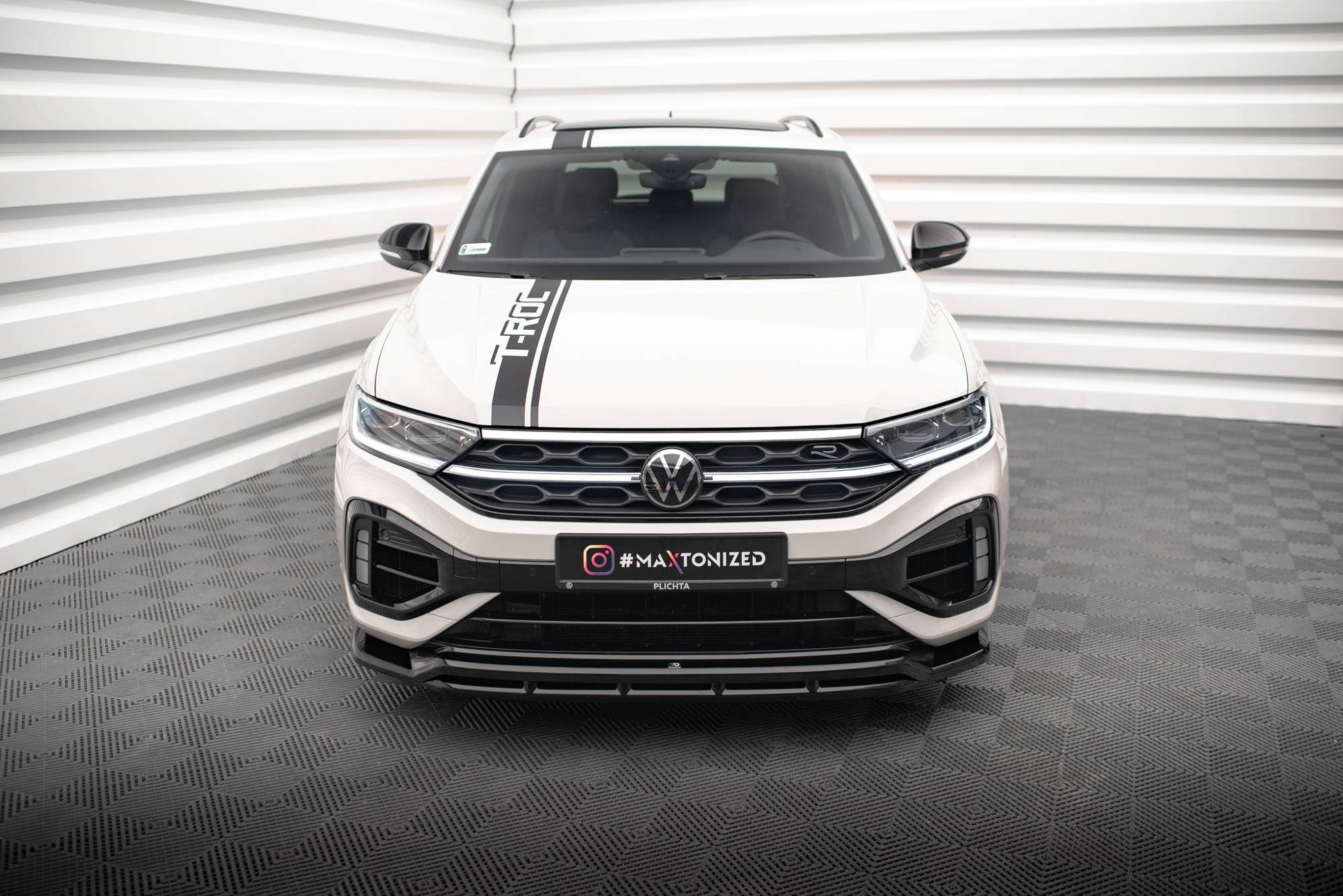 Front Splitter V.1 Volkswagen T-Roc R / R-Line Mk1 Facelift - Image 2