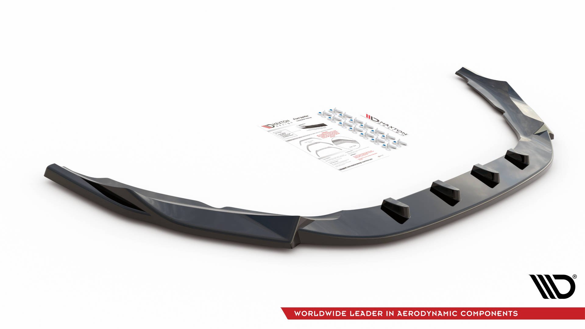 Front Splitter V.1 Volvo S60 R-Design Mk2 Facelift - Image 3