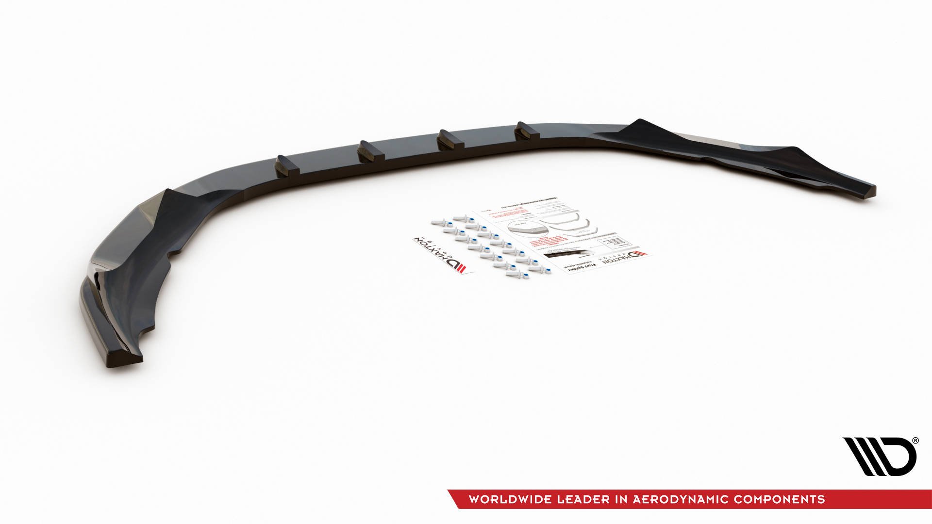 Front Splitter V.1 Volvo S60 R-Design Mk2 Facelift - Image 4