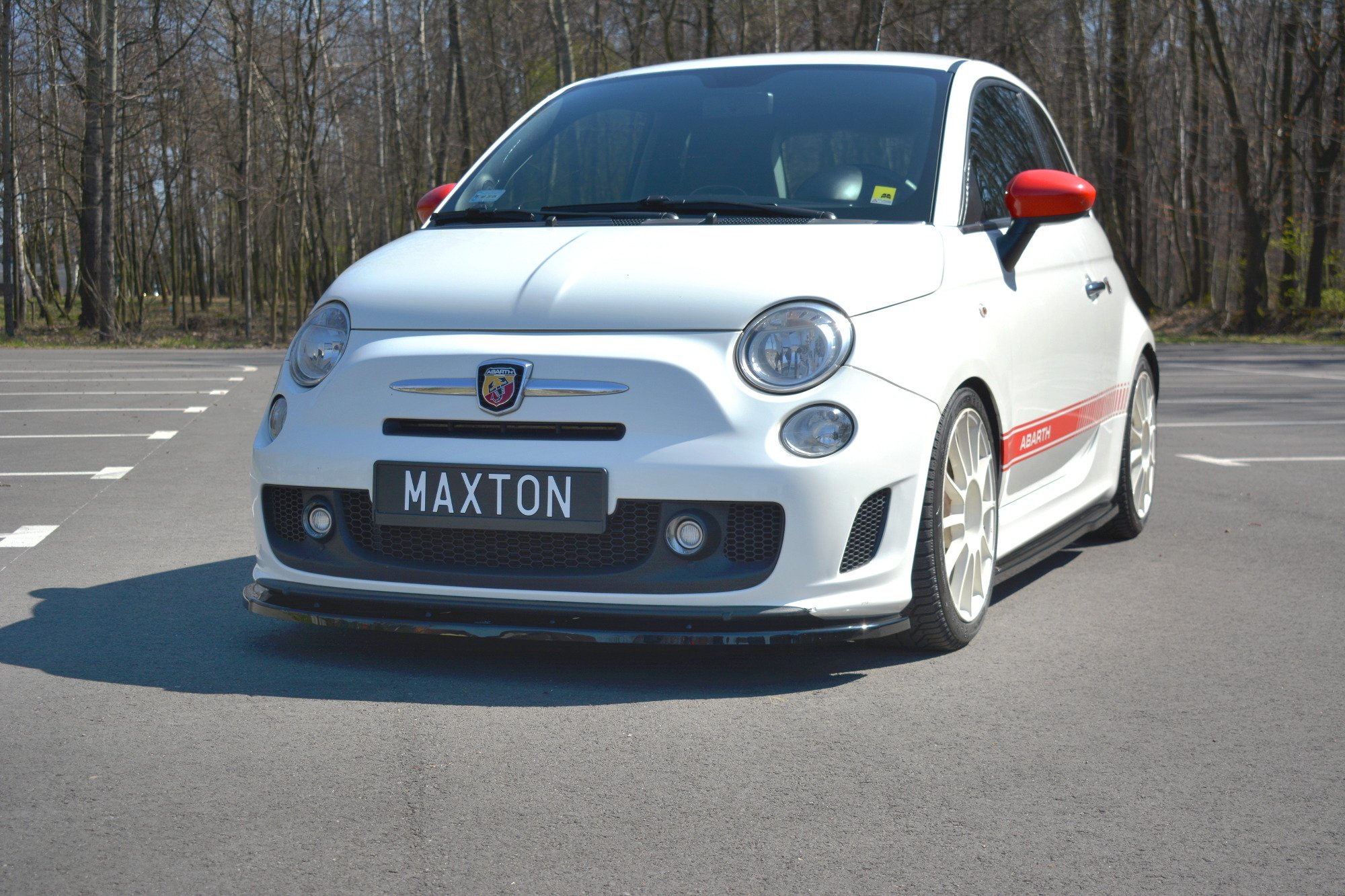 Front Splitter V.2 Abarth 500 Mk1