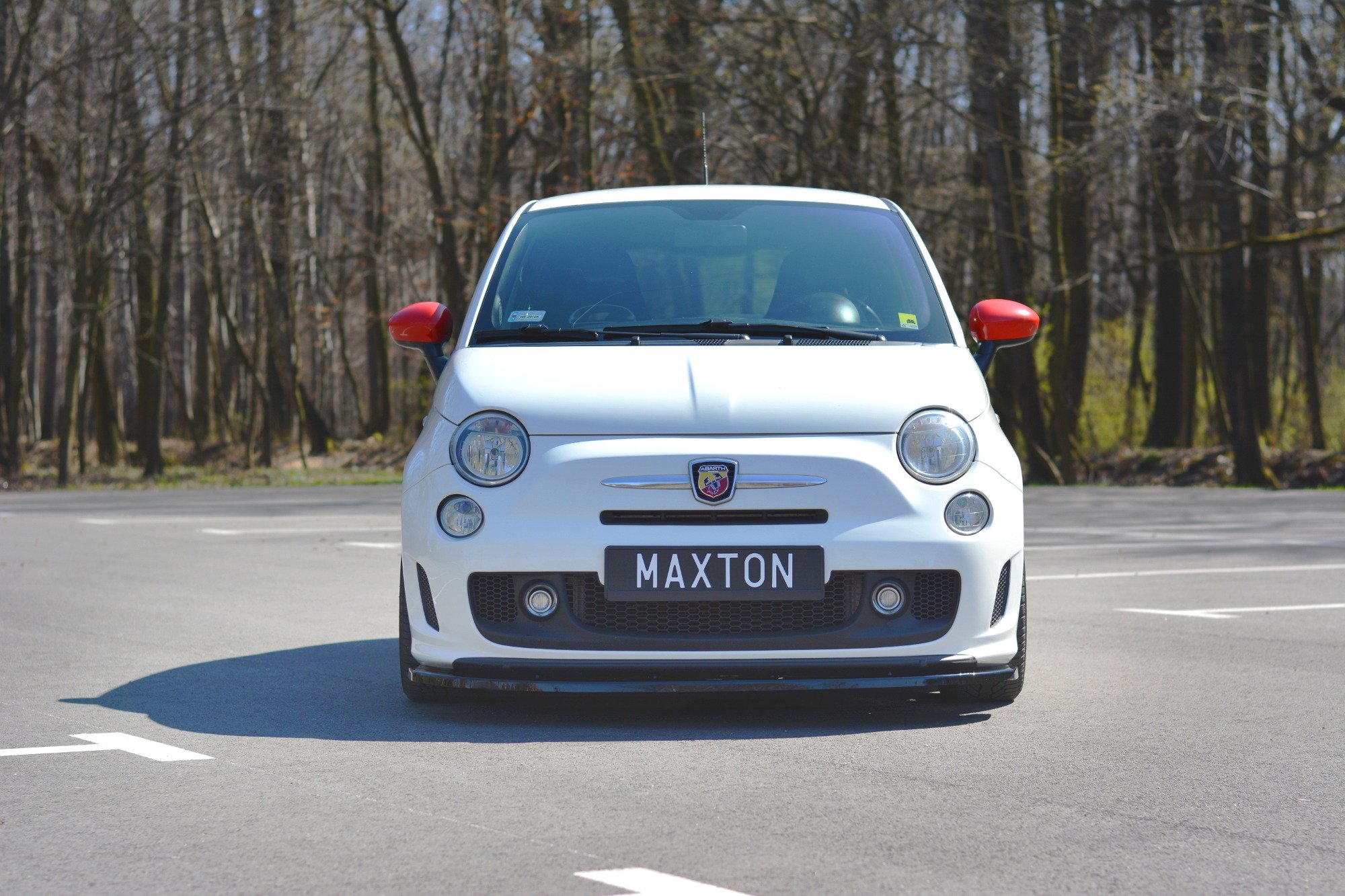 Front Splitter V.2 Abarth 500 Mk1 - Image 2
