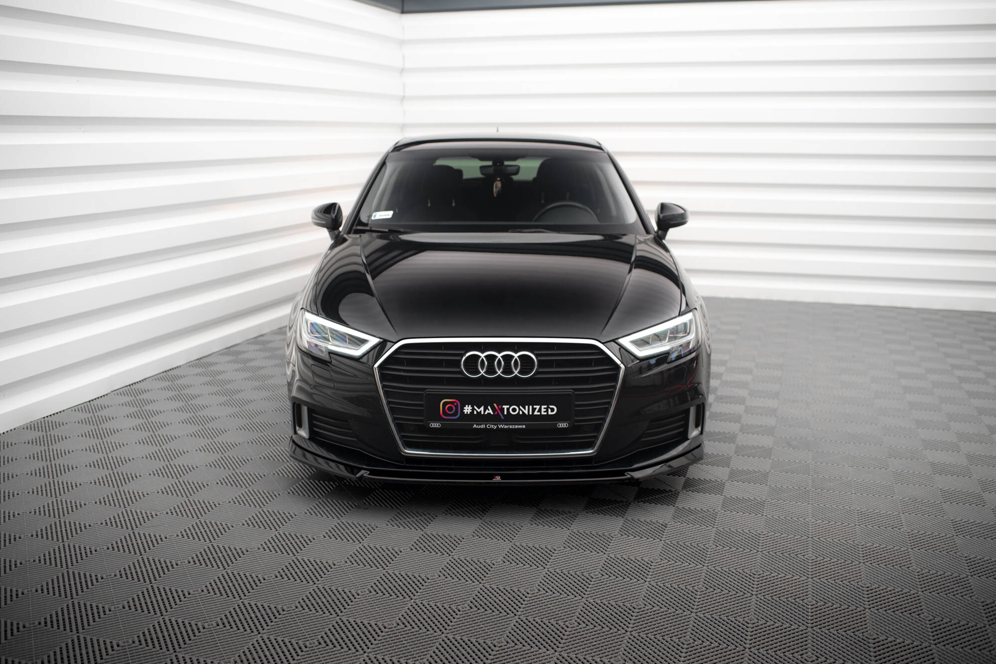 Front Splitter V.2 Audi A3 Sportback 8V Facelift - Image 2