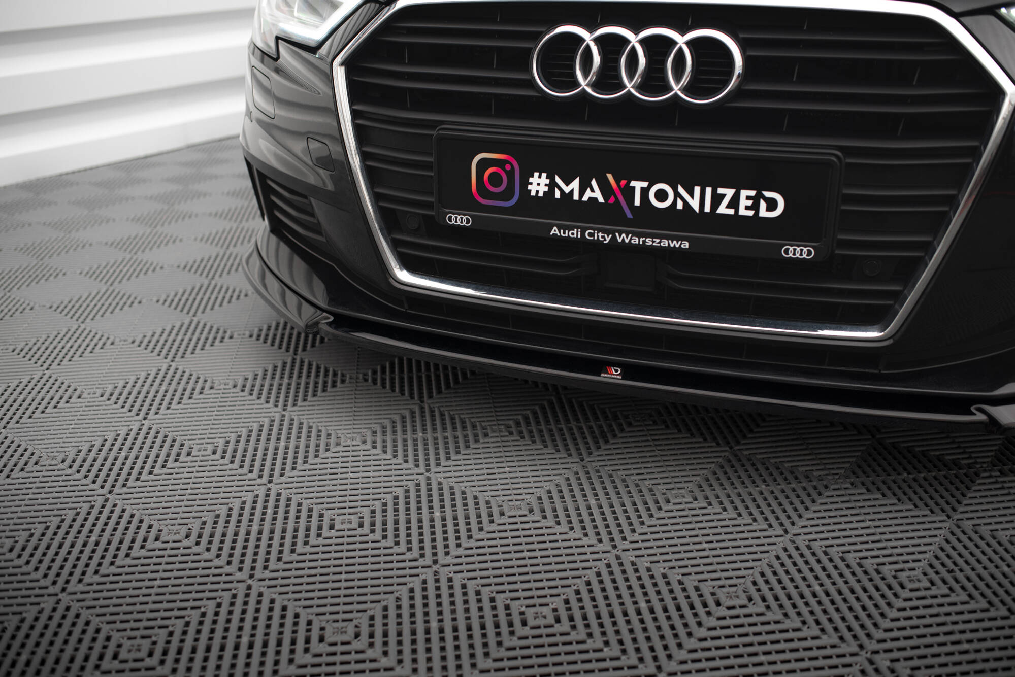 Front Splitter V.2 Audi A3 Sportback 8V Facelift - Image 3