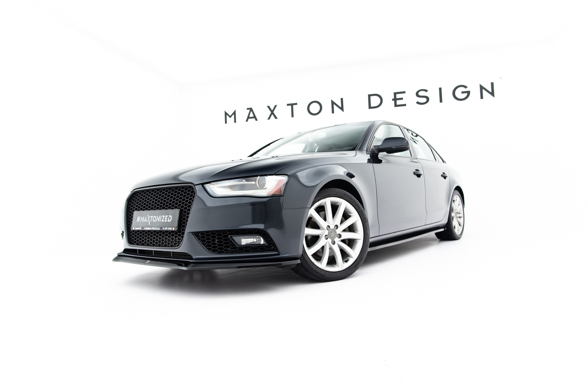 Front Splitter V.2 Audi A4 B8 FL - Image 4