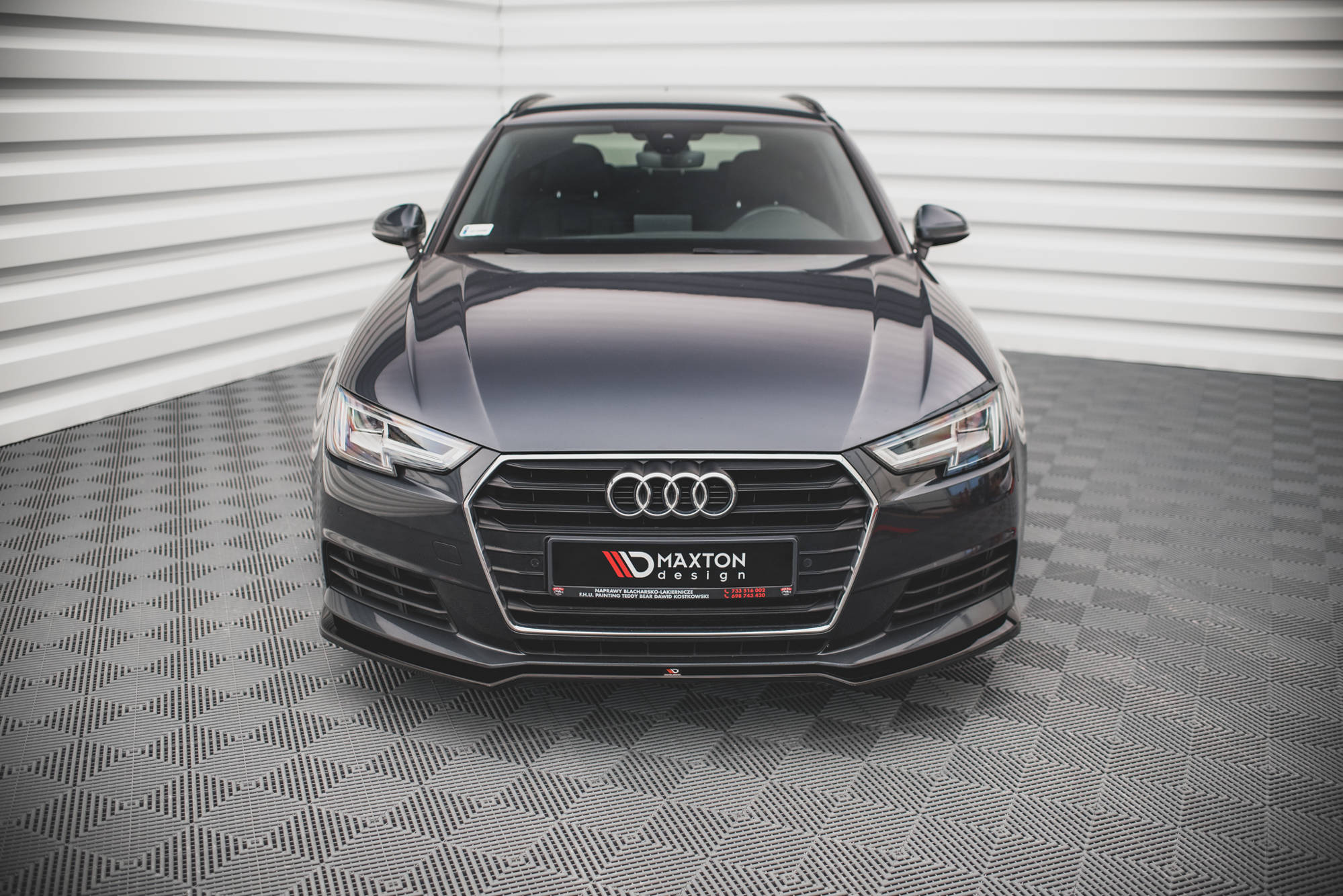 Front Splitter V.2 Audi A4 B9 - Image 2
