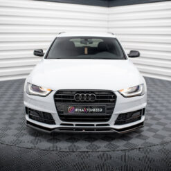 Alternative view of Front Splitter V.2 Audi A4 Competition B8 Facelift