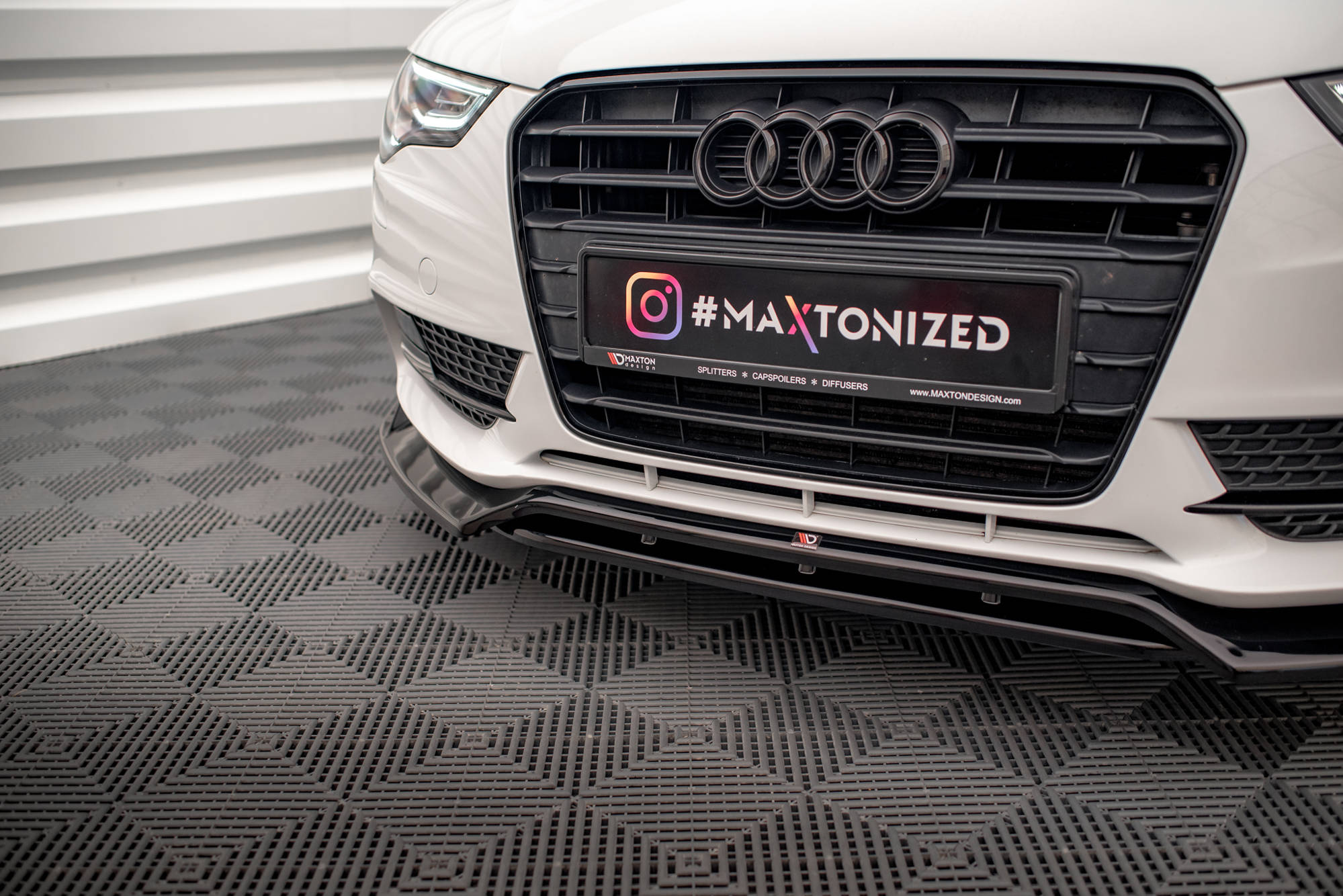 Front Splitter V.2 Audi A5 Coupe / Sportback 8T Facelift - Image 3