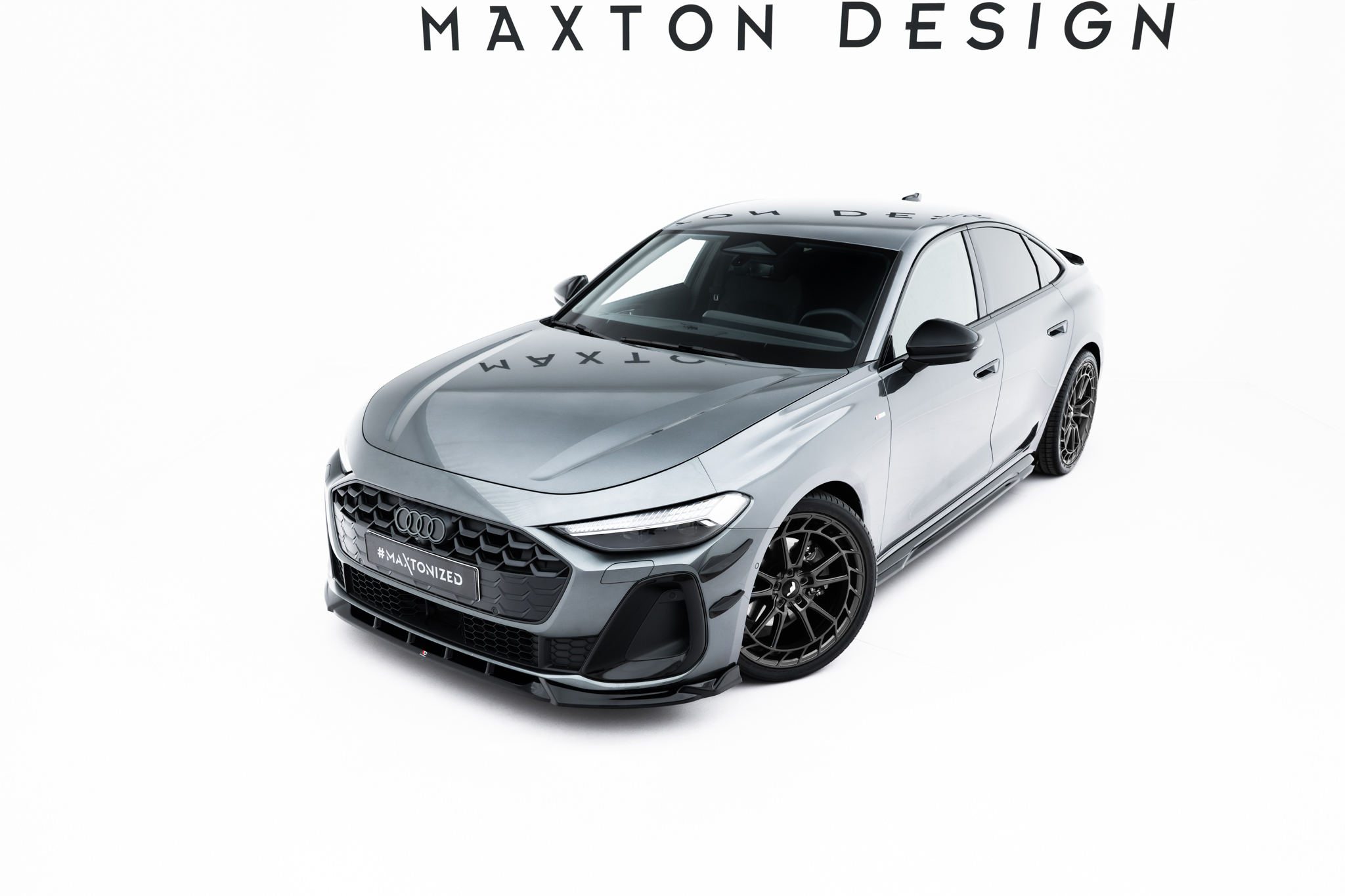 Front Splitter V.2 Audi A5 S-Line / S5 Sedan / Avant B10 - Image 2