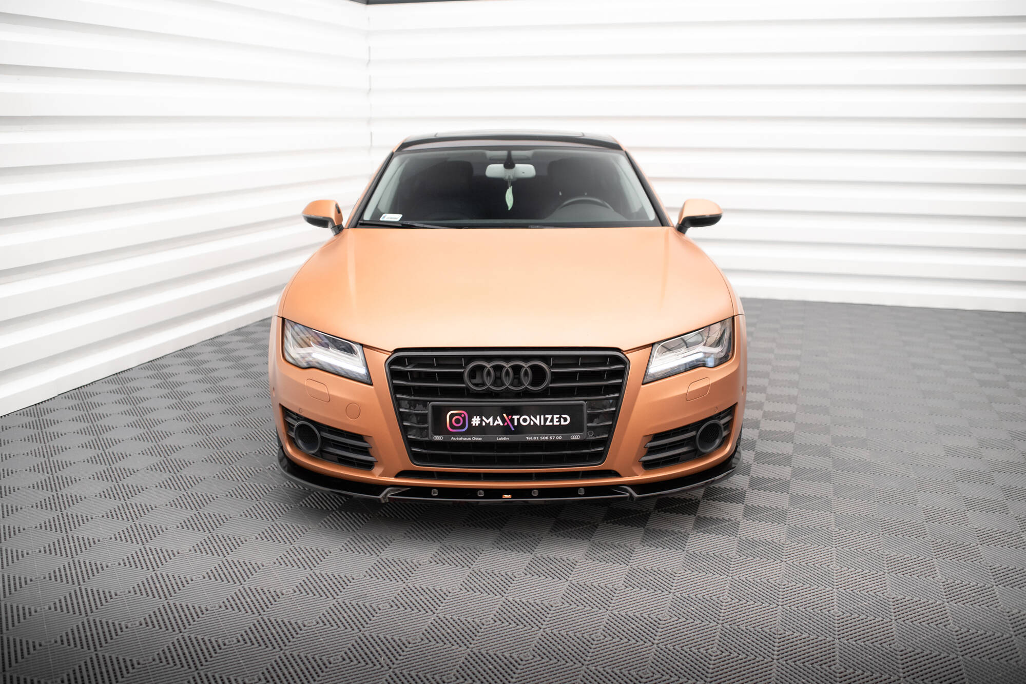 Front Splitter V.2 Audi A7 C7 - Image 2