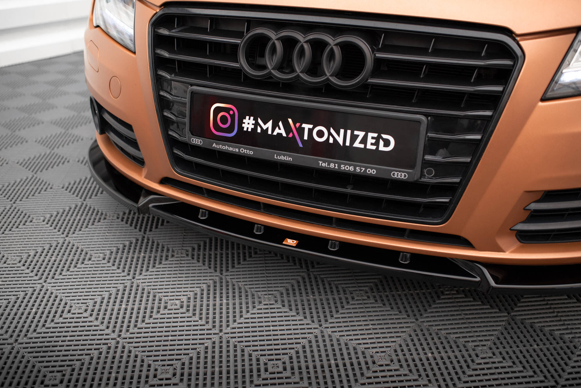 Front Splitter V.2 Audi A7 C7 - Image 3
