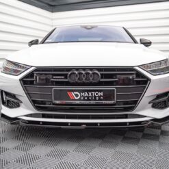 Alternative view of Front Splitter V.2 Audi A7 C8