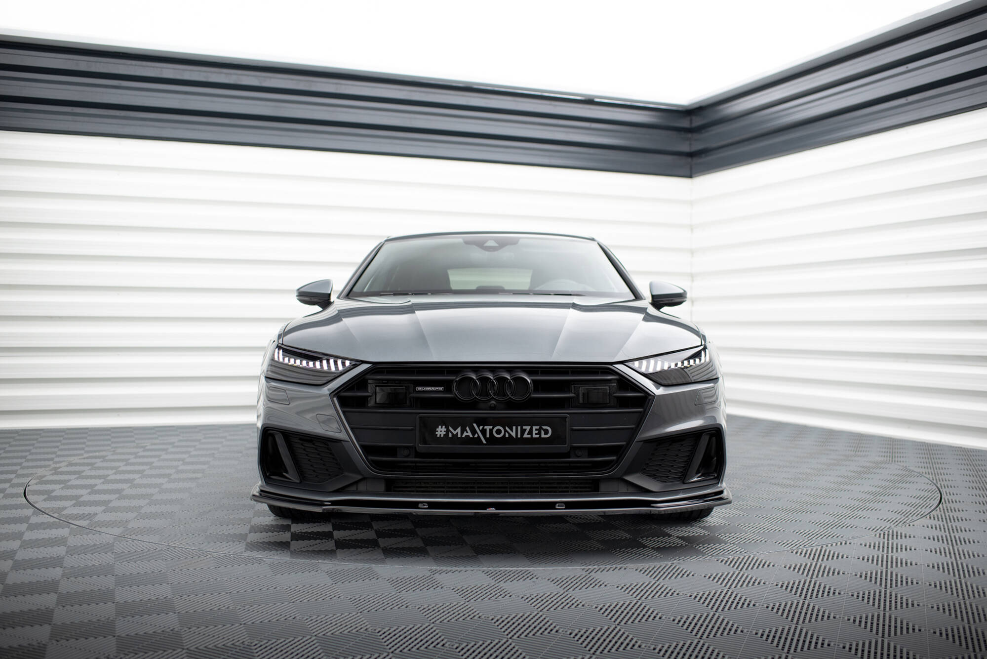 Front Splitter V.2 Audi A7 S-Line C8 / S7 C8 / C8 Facelift / S7 Facelift - Image 2