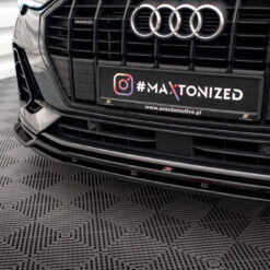 Alternative view of Front Splitter V.2 Audi Q3 S-Line SUV F3