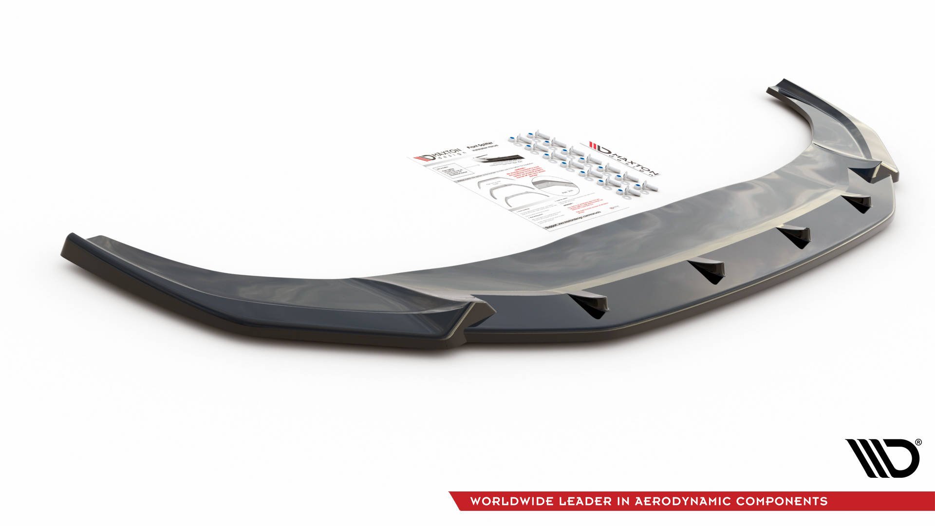 Front Splitter V.2 Audi Q3 Sportback S-Line F3 - Image 2