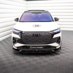 Alternative view of Front Splitter V.2 Audi Q4 e-tron Sportback S-line Mk1