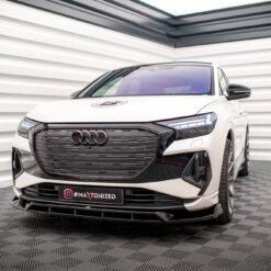 Front Splitter V.2 Audi Q4 e-tron Sportback S-line Mk1