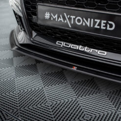 Alternative view of Front Splitter V.2 Audi RS3 8V FL Sedan