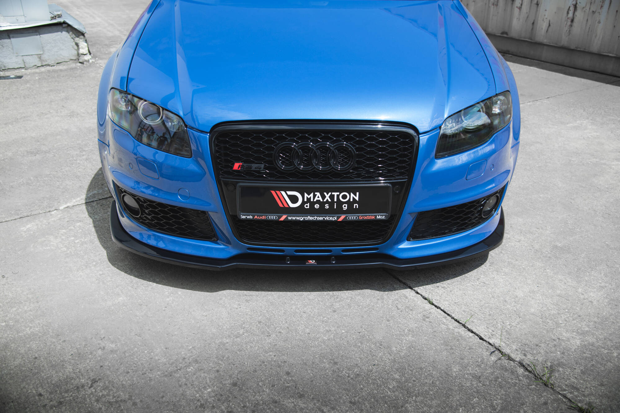Front Splitter V.2 Audi RS4 B7 - Image 2