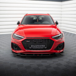 Alternative view of Front Splitter V.2 Audi RS4 B9 Facelift