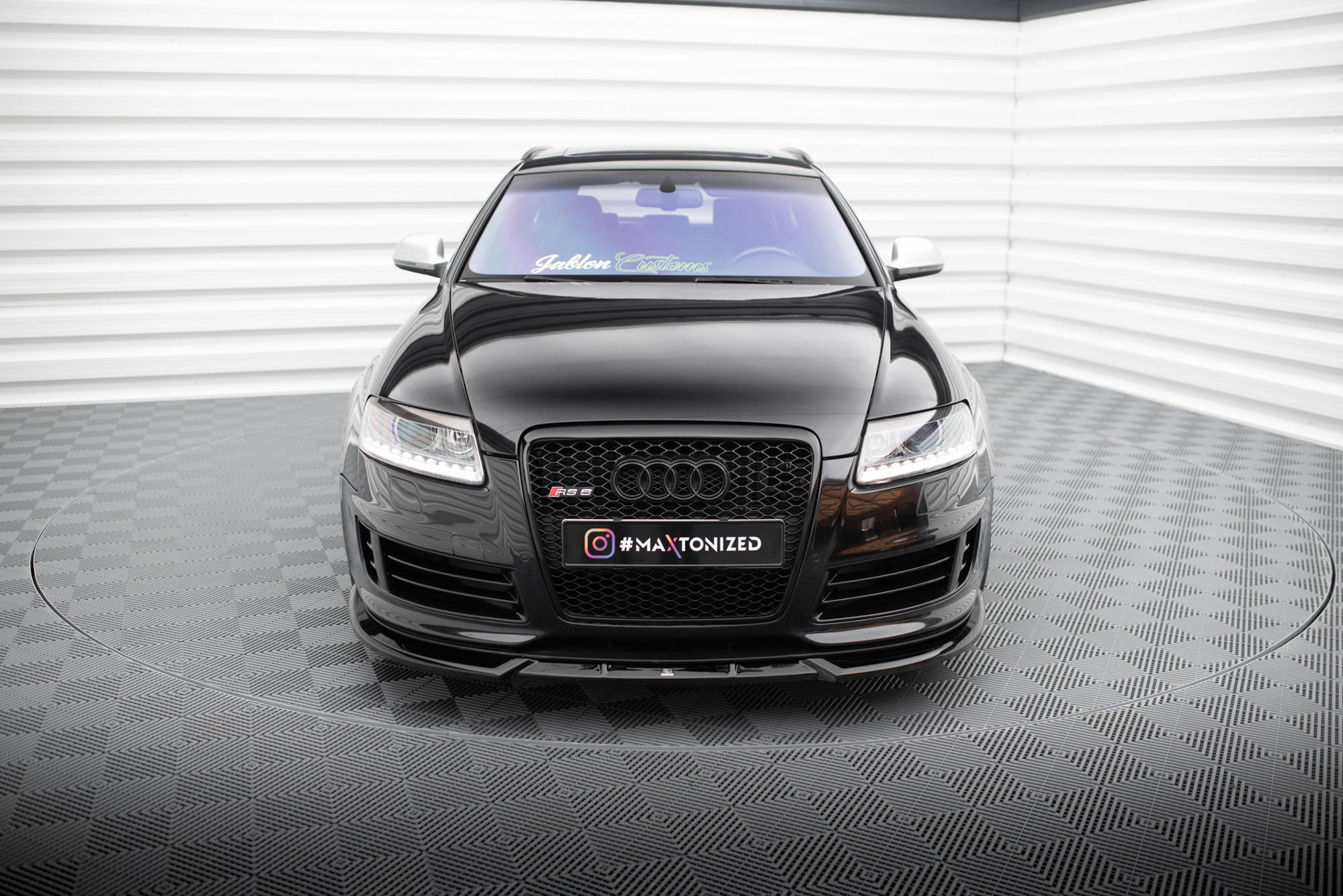 Front Splitter V.2 Audi RS6 Avant C6 - Image 2