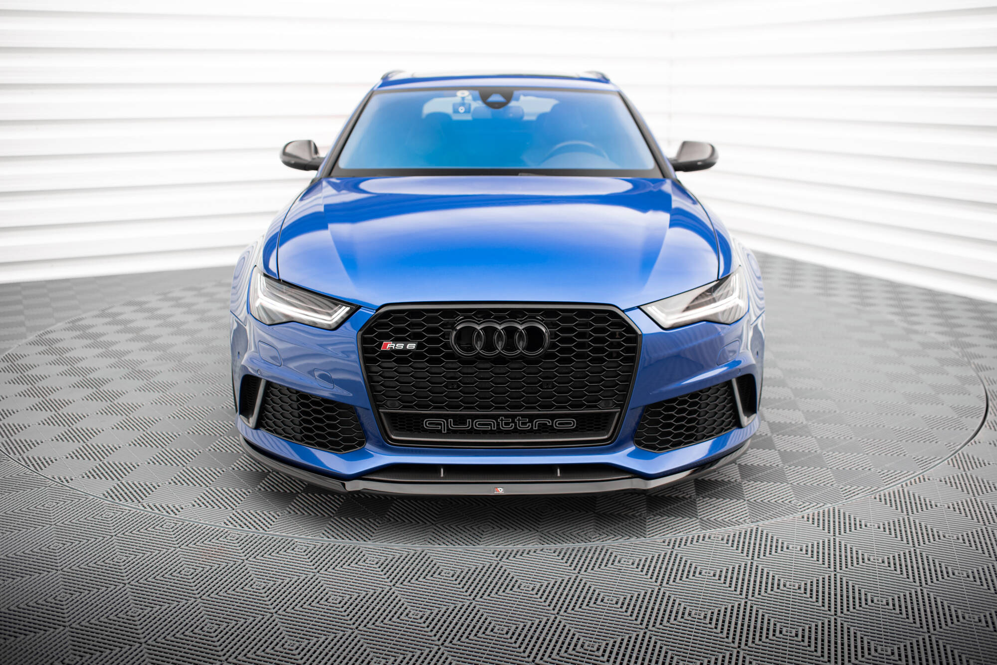 Front Splitter V.2 Audi RS6 C7 / C7 Facelift - Image 2