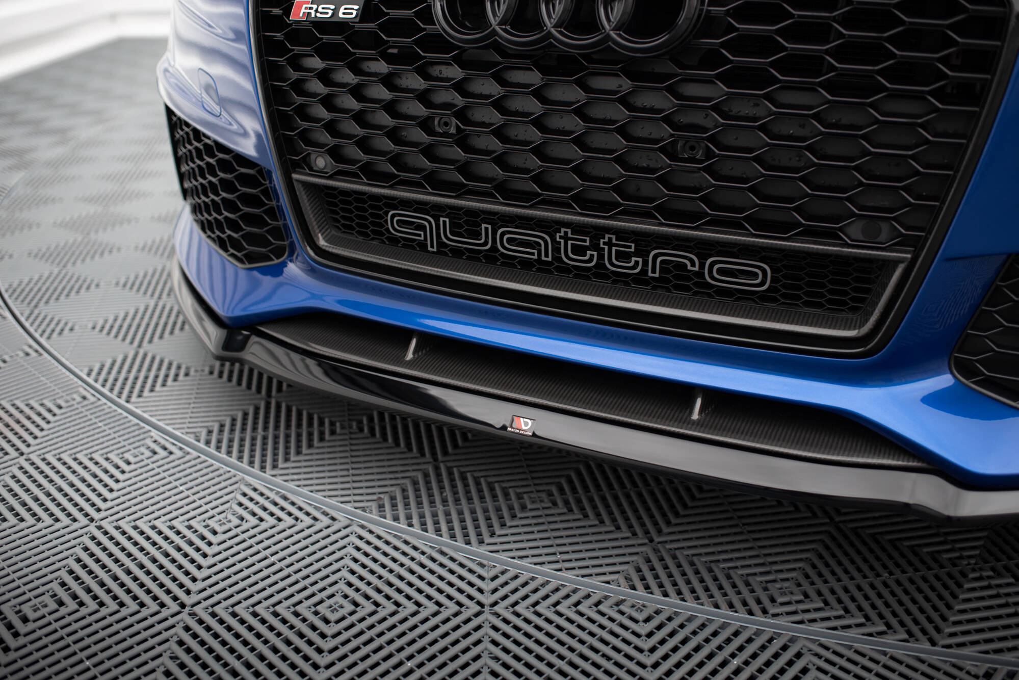 Front Splitter V.2 Audi RS6 C7 / C7 Facelift - Image 3