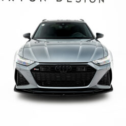 Alternative view of Front Splitter V.2 Audi RS6 C8