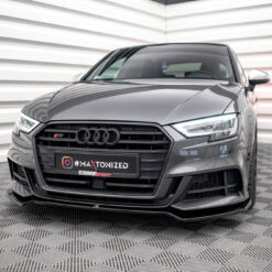 Front Splitter V.2 Audi S3 / A3 S-Line Sportback 8V Facelift