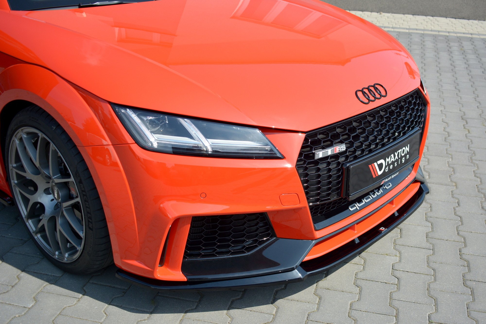 Front Splitter V.2 Audi TT RS 8S - Image 2