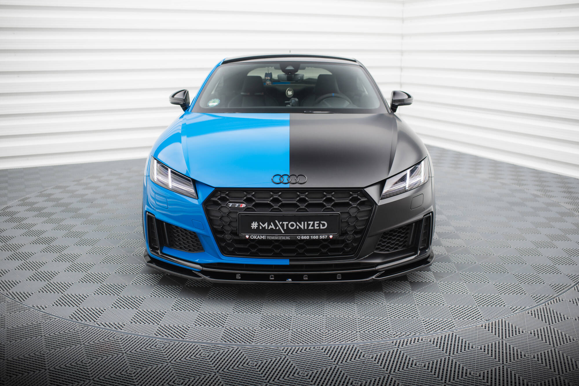 Front Splitter V.2 Audi TT S / TT S-Line 8S Facelift - Image 2