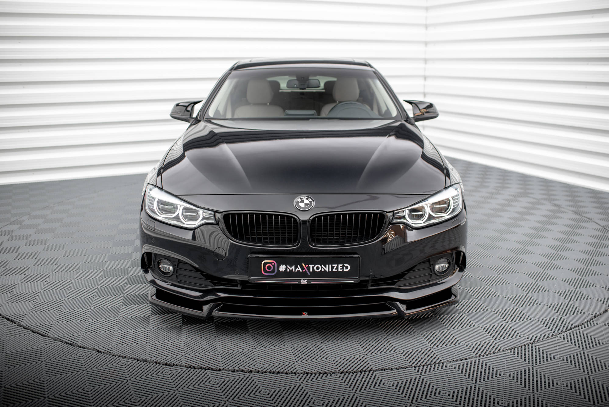 Front Splitter V.2 BMW 4 Coupe / Gran Coupe / Cabrio F32 / F36 / F33 - Image 2