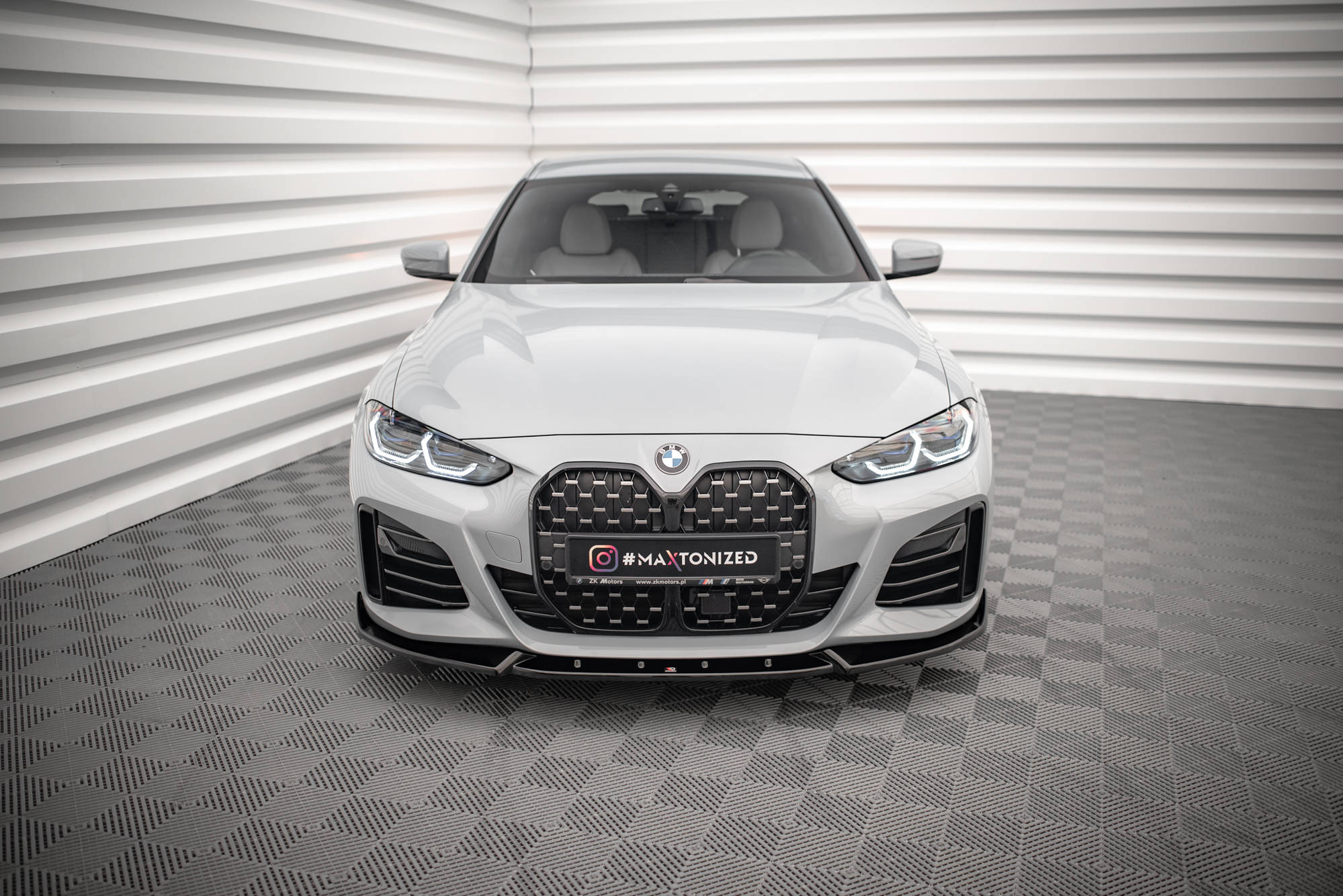 Front Splitter V.2 BMW 4 / i4 Gran Coupe M-Pack / M440i G26 - Image 2