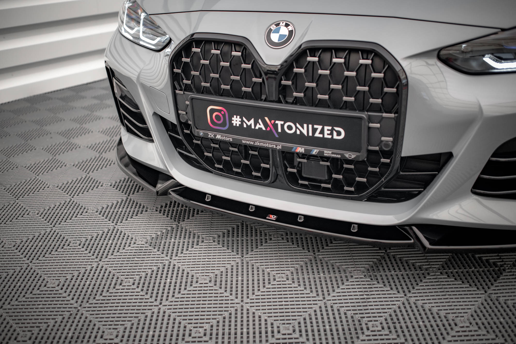Front Splitter V.2 BMW 4 / i4 Gran Coupe M-Pack / M440i G26 - Image 3